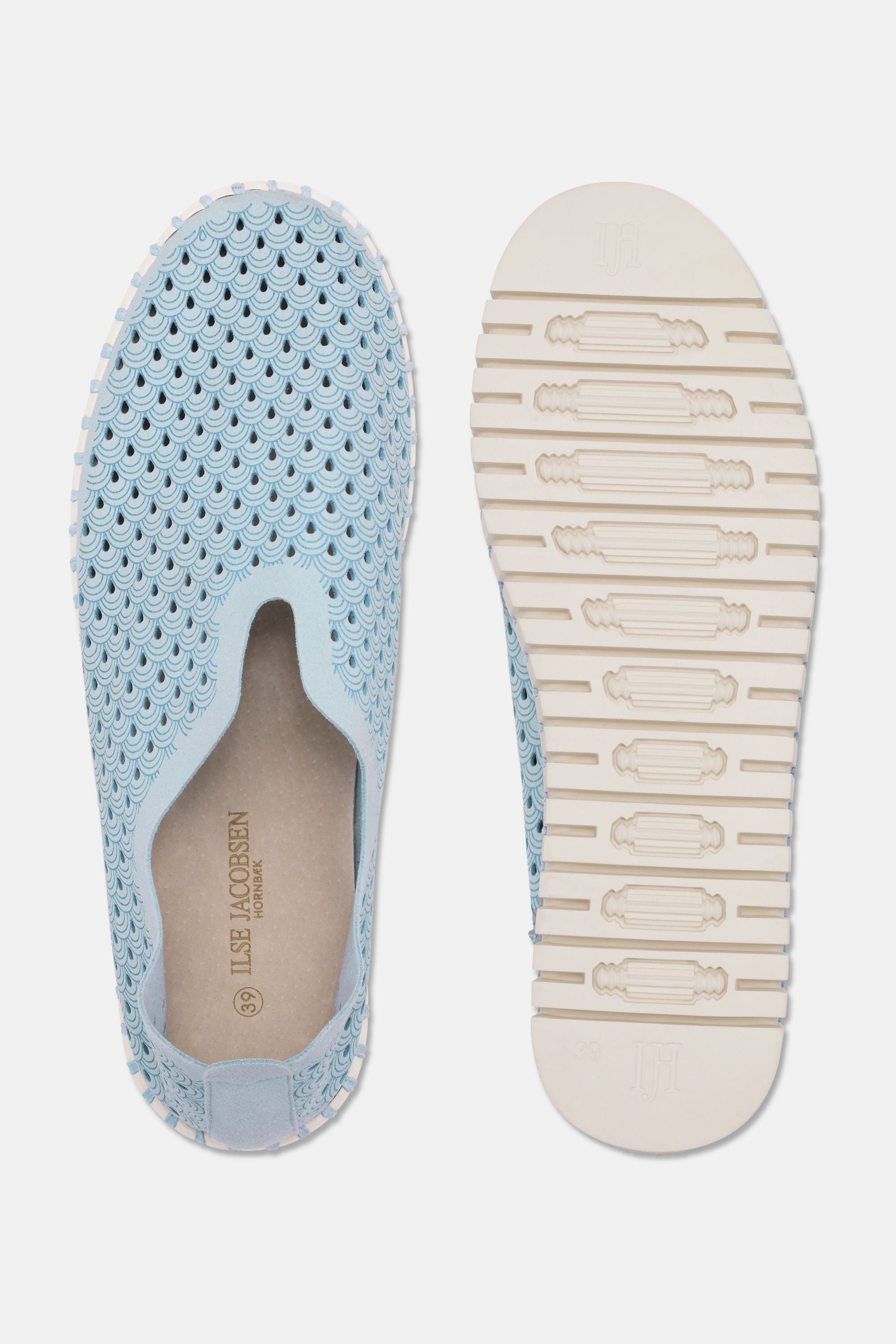 Platform Tulip Slipper - Ash Blue